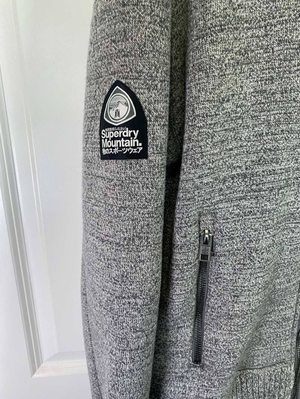 Superdry Mountain Zip-Up Hooded Sweater Jacket - Picture 3 of 8